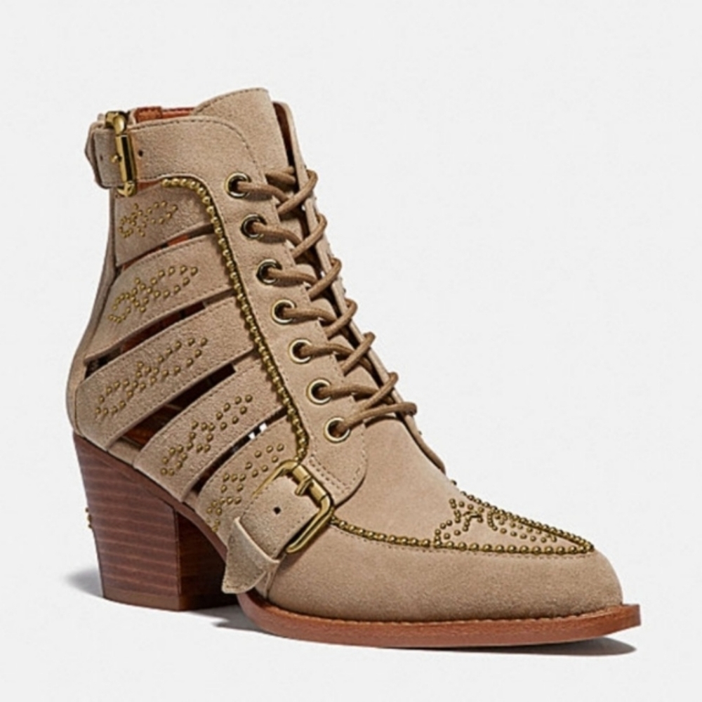 Coach Paisley suede Booties - Picture 1 of 16